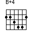 B+4
