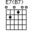 E7(B7)