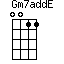 Gm7addE