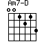 Am7-D