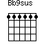 Bb9sus