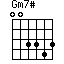 Gm7#