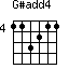 G#add4