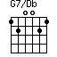 G7/Db