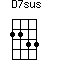 D7sus