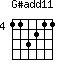 G#add11