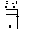 click for variations Bmin