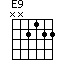 click for variations E9