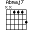 Abmaj7=NN1113_1