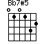 Bb7#5