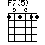 F7(5)