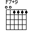 F7(+9)