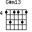 G#m13