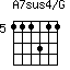 A7sus4/G=111311_5