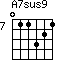 A7sus9=011321_7