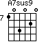 A7sus9=103020_7