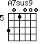 A7sus9=301000_5