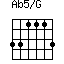 Ab5/G=331113_1