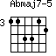 Abmaj7-5=113312_3
