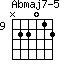 Abmaj7-5=N22012_9