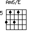 Am6/E=3131_5