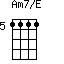 Am7/E=1111_5