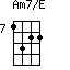 Am7/E=1322_7