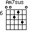 Am7sus=002130_6
