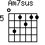 Am7sus=031211_5
