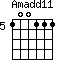 Amadd11=100111_5