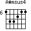A#msus4=133211_6