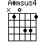 A#msus4=N10331_1
