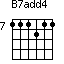 B7add4=111211_7