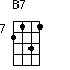 B7=2131_7