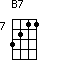 B7=3211_7