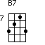 B7=3213_7