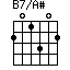 B7/A#=201302_1