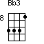 Bb3=3331_8