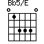 Bb5/E=013330_1
