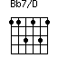 Bb7/D=113131_1