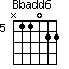 Bbadd6=N11022_5