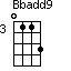 Bbadd9=0113_3