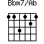Bbm7/Ab=113121_1