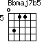 Bbmaj7b5=0311_5