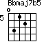 Bbmaj7b5=0312_5