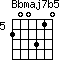 Bbmaj7b5=200310_5