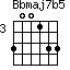 Bbmaj7b5=300133_3