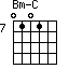 Bm-C=0101_7