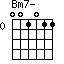 Bm7-=001011_0