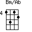Bm/Ab=1312_4
